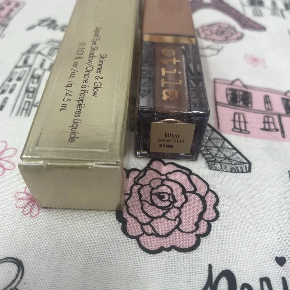 Stila Shimmer & Glow Liquid Eyeshadow -Kitten‎ New In Box & Authentic